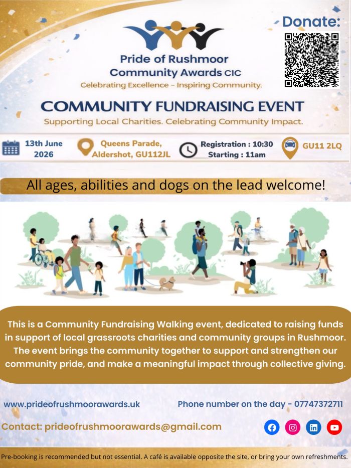 PoRCA fundraising walking event