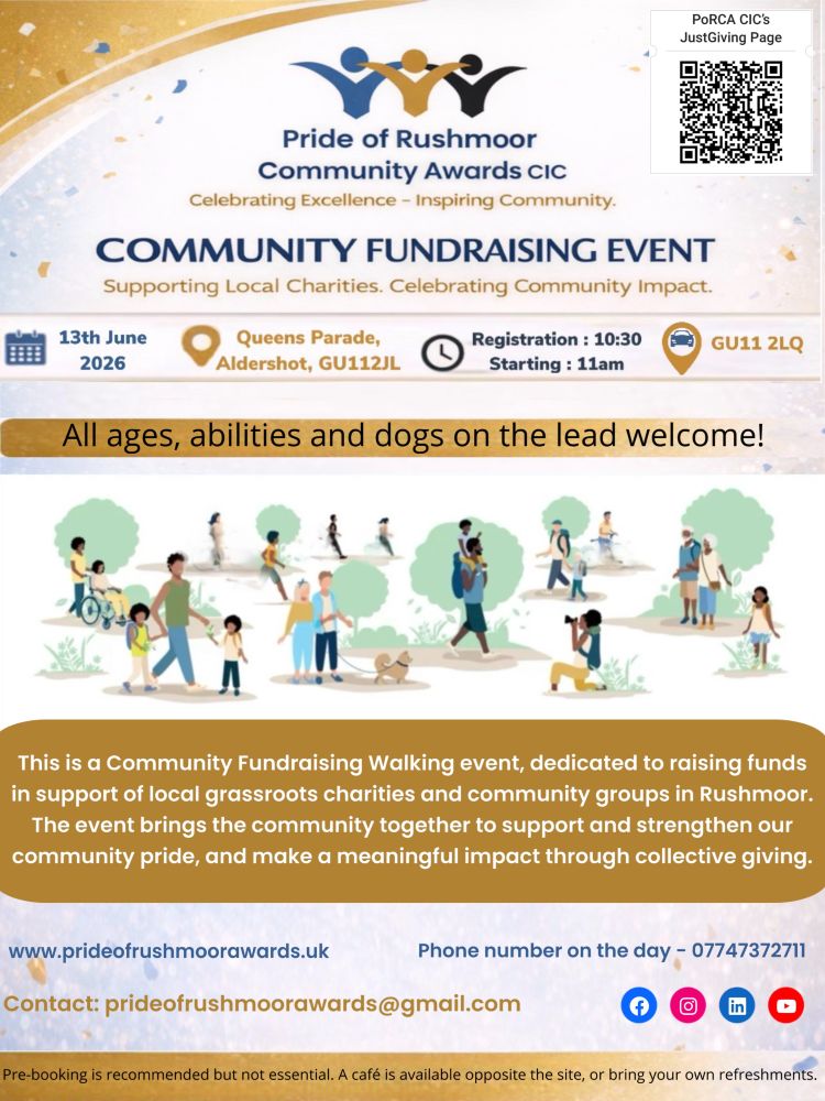 PoRCA fundraising walking event